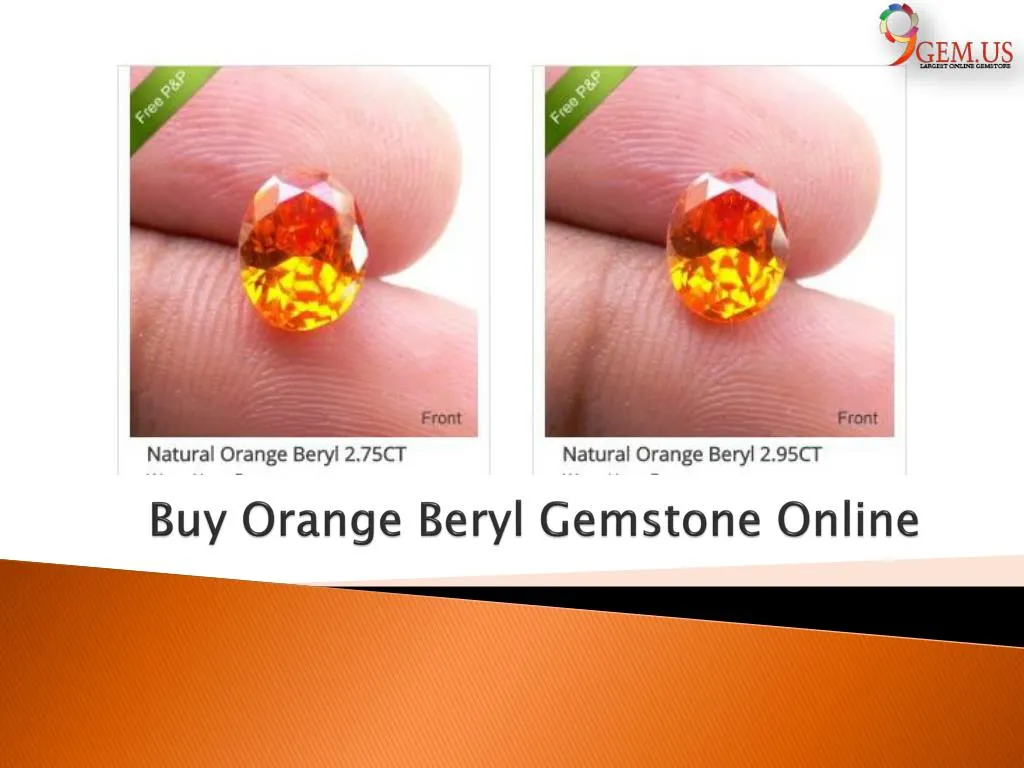 buy orange beryl gemstone online