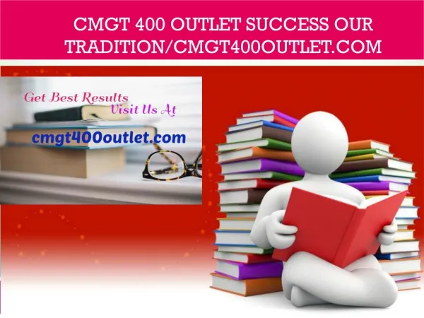 CMGT 400 OUTLET Success Our Tradition/cmgt400outlet.com