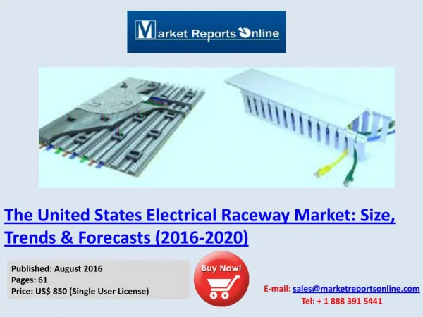 Electrical Raceway Market 2016 Trends & 2020 Forecasts