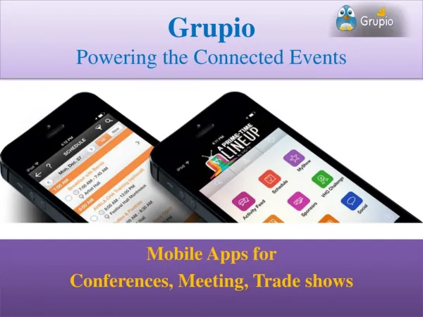 Resourceful Mobile Apps for business Events