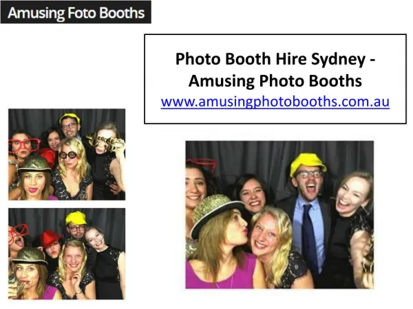 Photo Booth Hire Sydney - Amusing Photo Booths