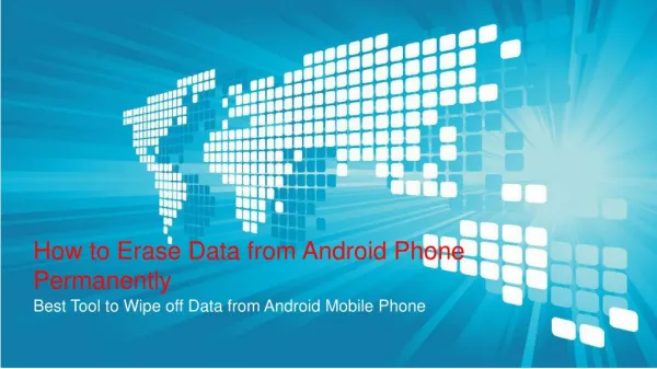 Erase Data from Android Phone Permanently