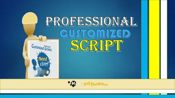 Professional Customized Script