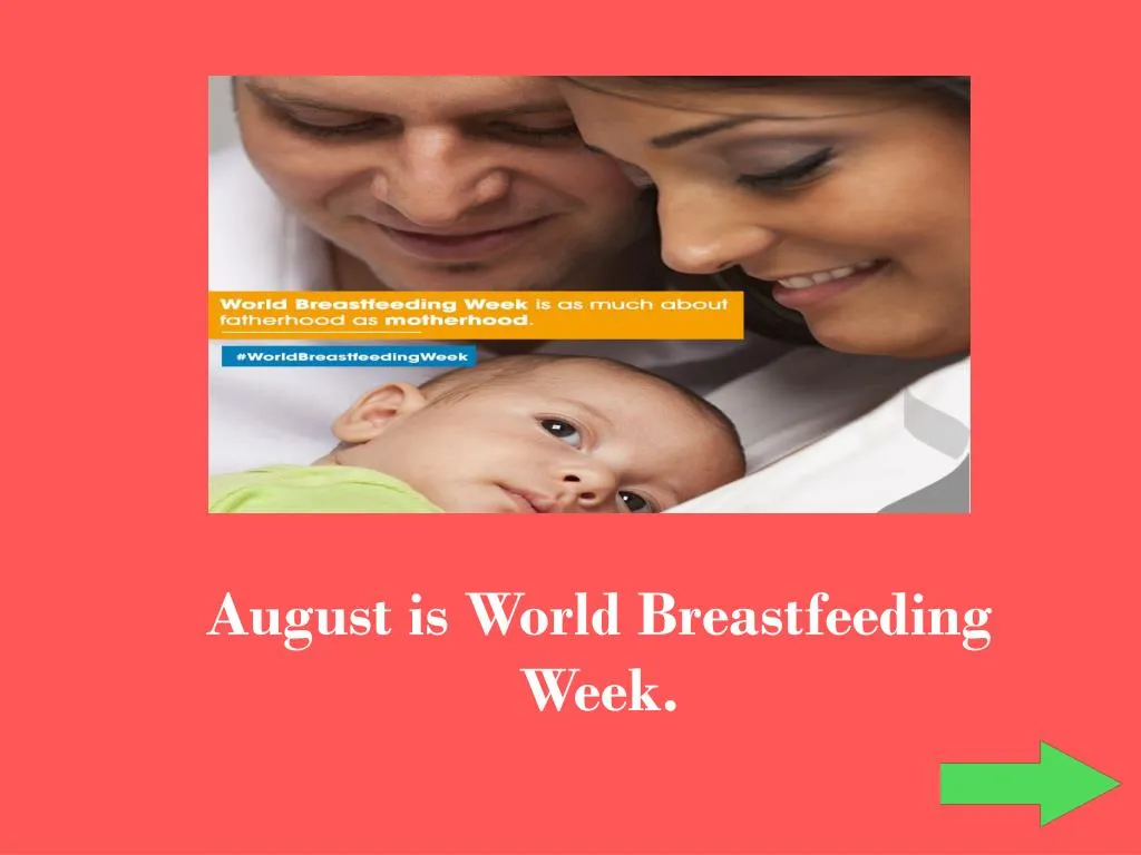 august is world breastfeeding week