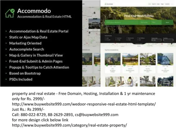 Property Website and Real Estate Website