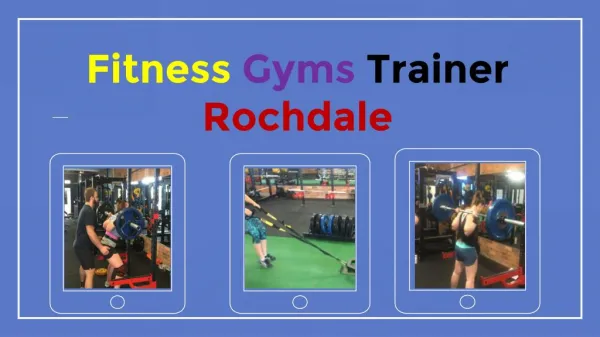 Fitness Gyms Trainer Rochdale