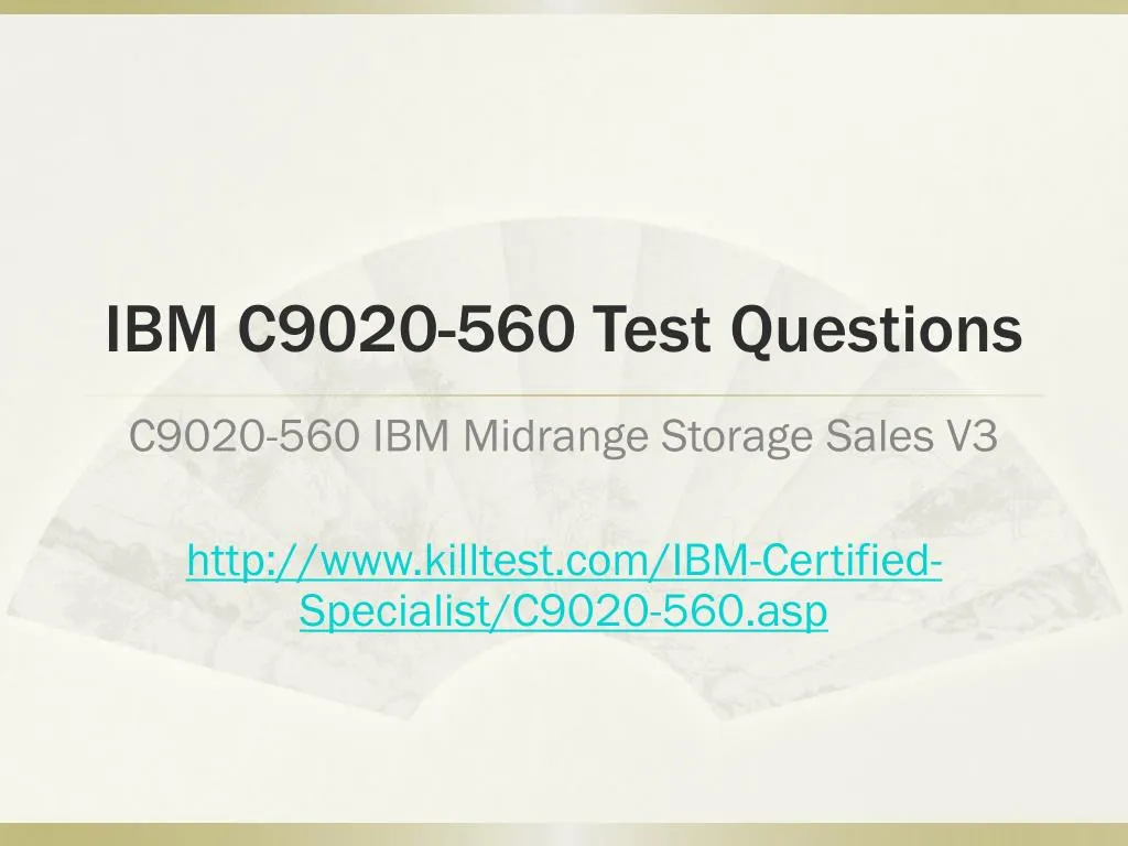 ibm c9020 560 test questions