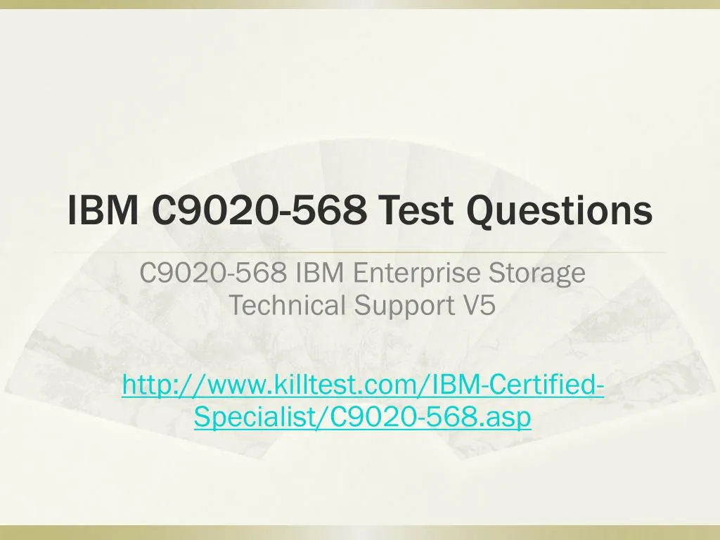 ibm c9020 568 test questions