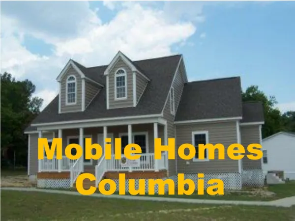 Unique Mobile Homes Columbia