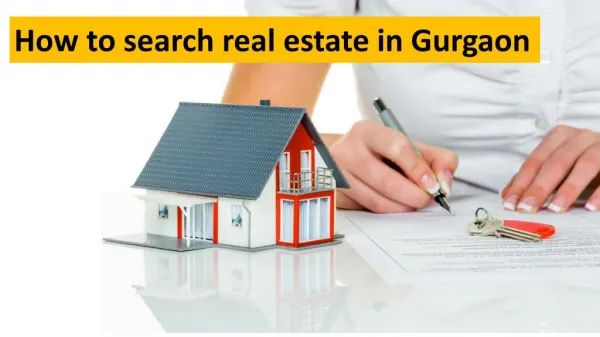 Real Estate properties in Gurgaon