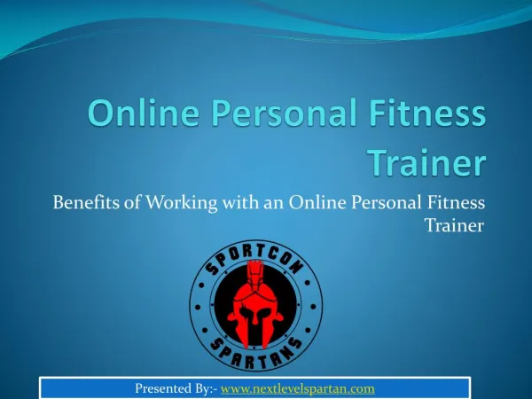 Main Benefits of Working with an Online Personal Fitness Trainer