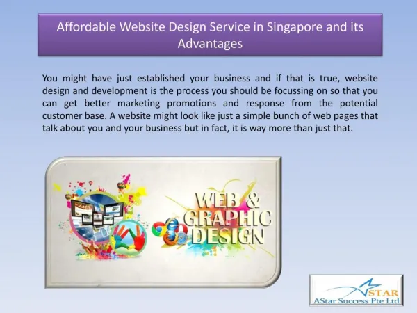 Affordable Website Design Service in Singapore and its Advantages
