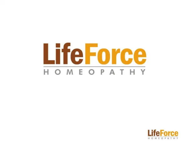 Life Force Homeopathy Center by Dr. Rajesh Shah