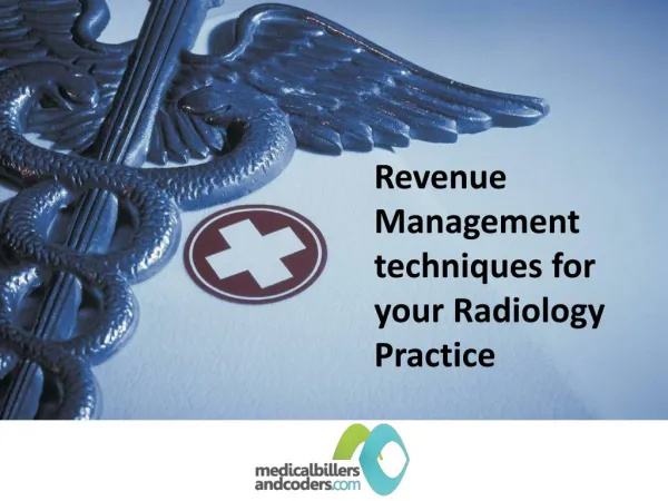 Revenue Management techniques for your Radiology Practice