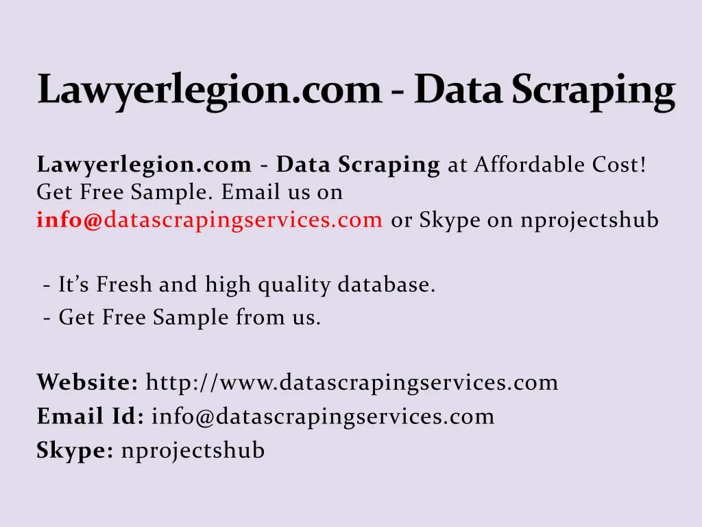 lawyerlegion com data scraping