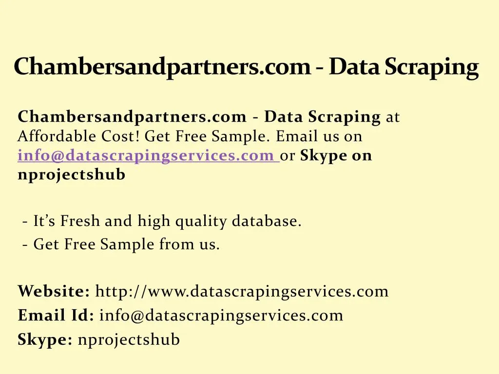 chambersandpartners com data scraping