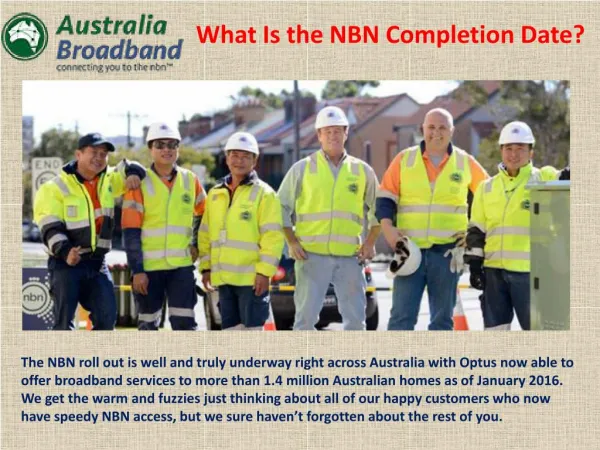 Understanding the NBN_Australia Broadband
