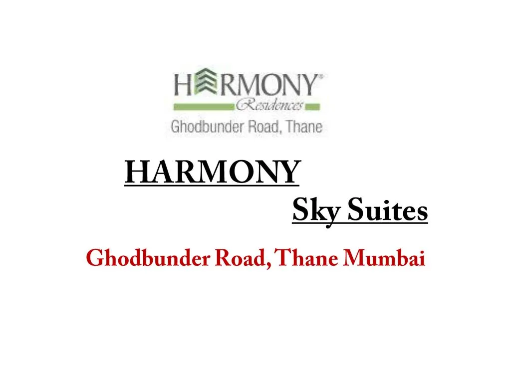 harmony sky suites