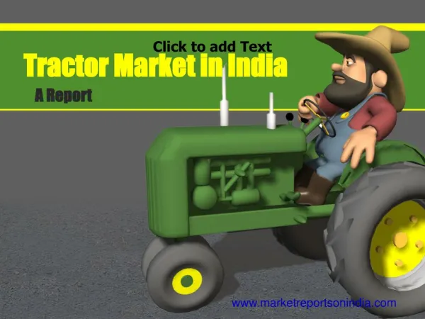 Tractor Market in India