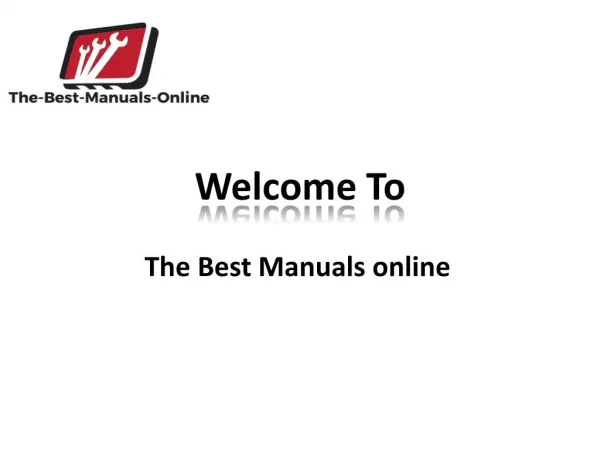 Yamaha service manual