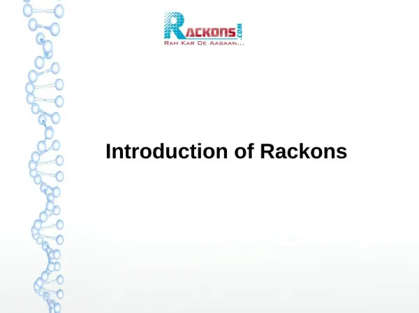 Rackons Company Presentation