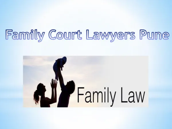 Family Court Lawyers Pune
