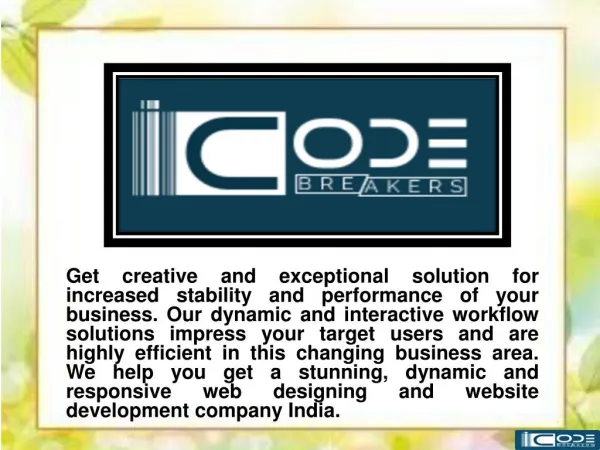 Icodebreakers is a Magento website Development Company