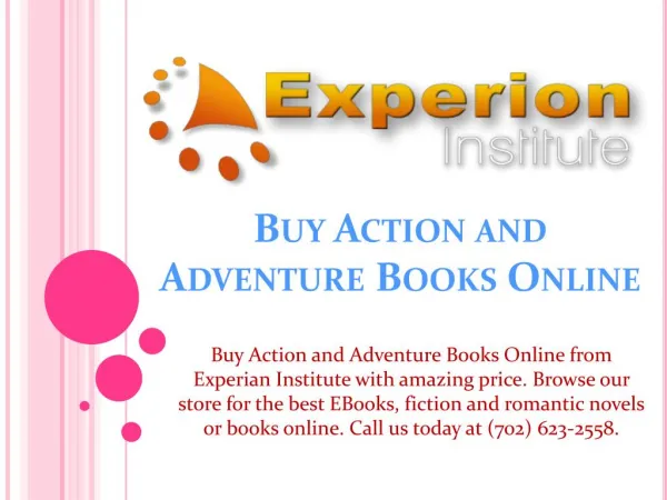 Buy Action and Adventure Books Online