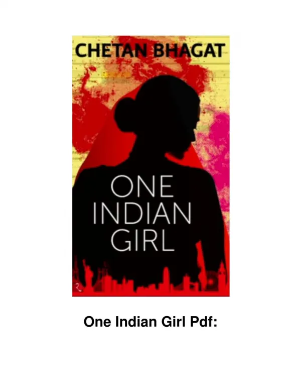 One Indian Girl PDF