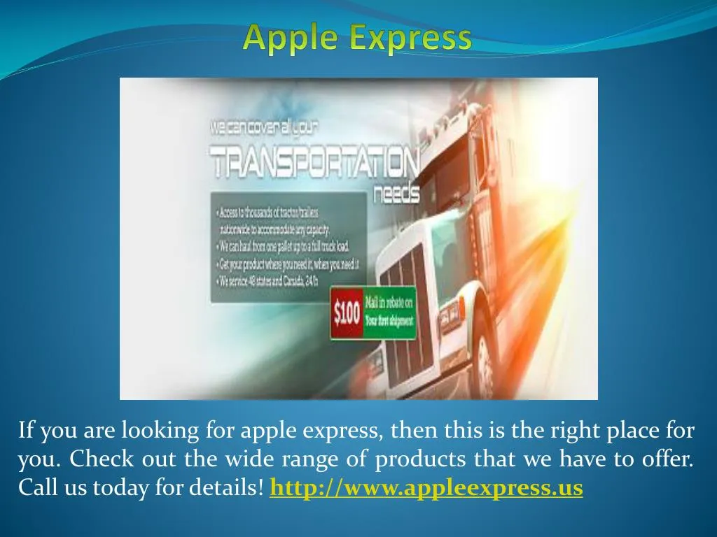 apple express