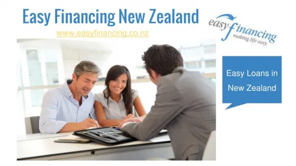 Easy Finance Loans in New Zealand