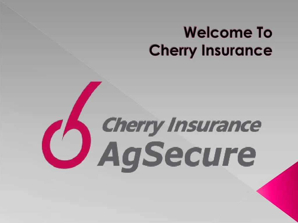 welcome to cherry insurance
