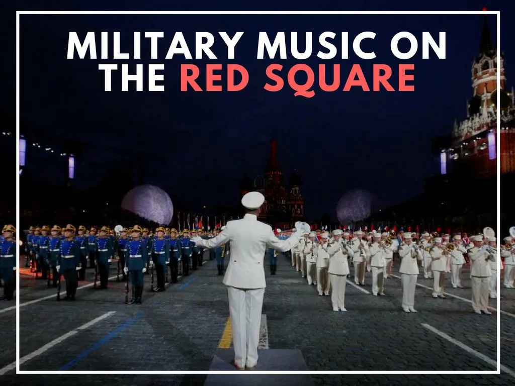 military music on the red square