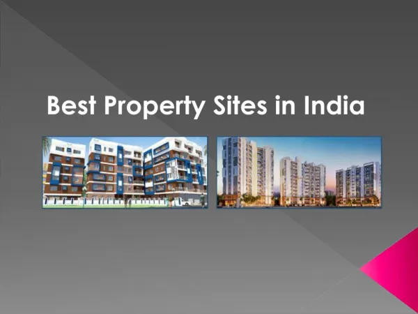 residential properties in India