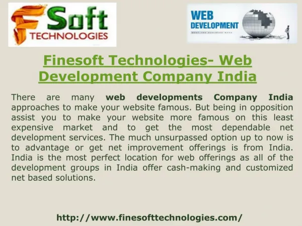 Finesoft Technologies- Web development Company India
