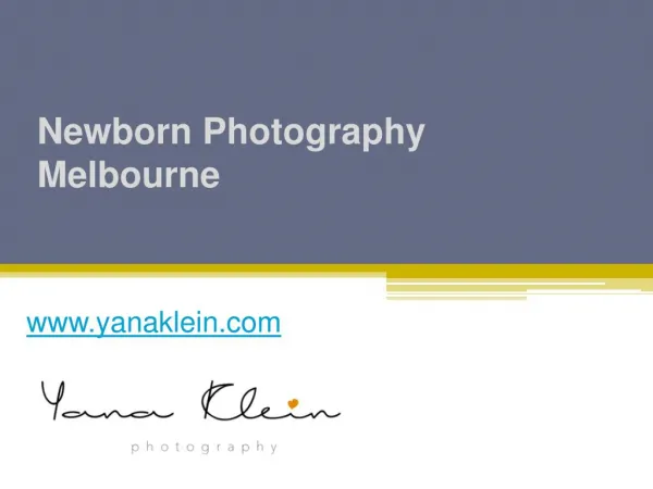 Newborn Photography Melbourne - www.yanaklein.com