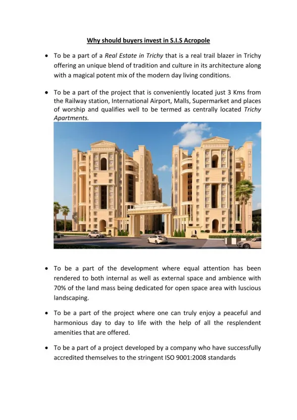 Real Estate in Trichy