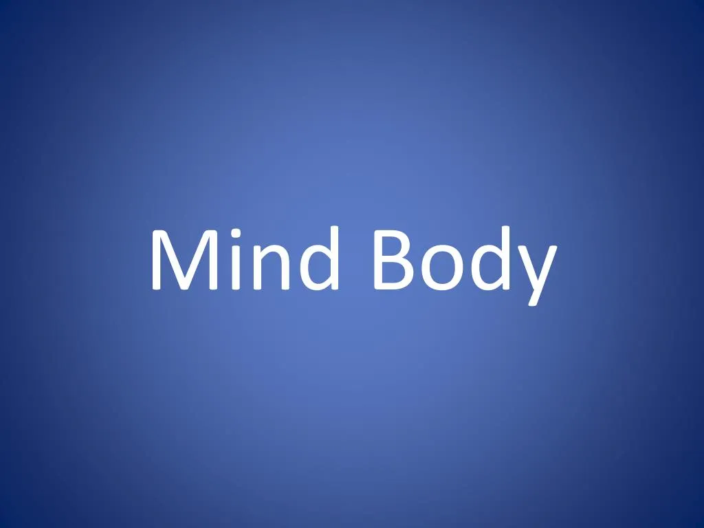 mind body