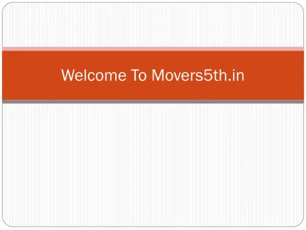 Packers and Movers in Gurgaon Provide best Services Packing and Moving
