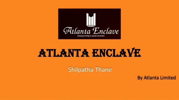 Buy Flats in Shilphata Navi Mumbai - Atanta Enclave
