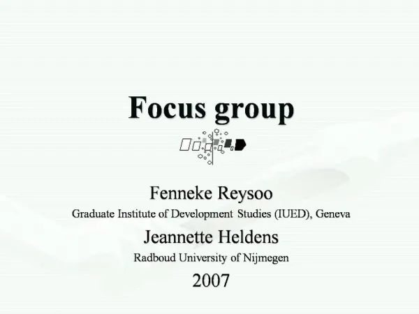 Focus group