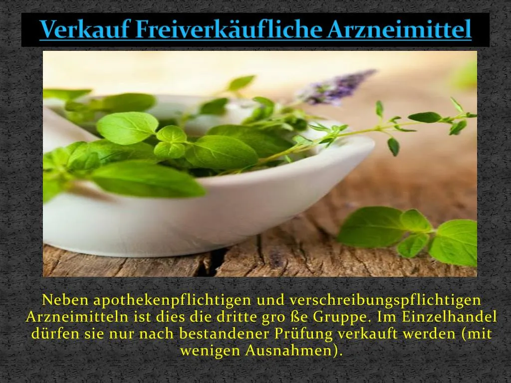 verkauf freiverk ufliche arzneimittel