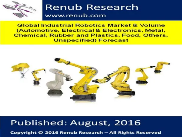 Industrial Robotics Market & Forecast