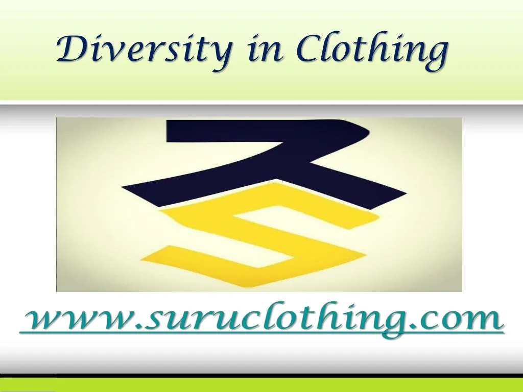 diversity in clothing
