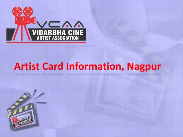 Artist Card Information In Nagpur