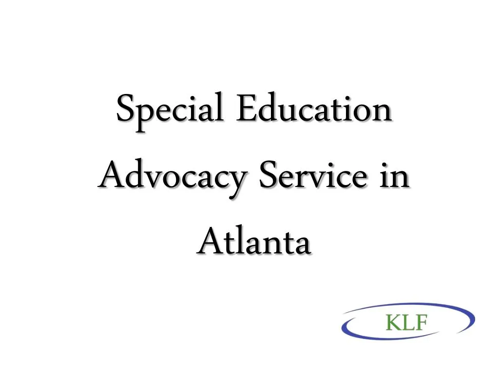 special education advocacy service in atlanta