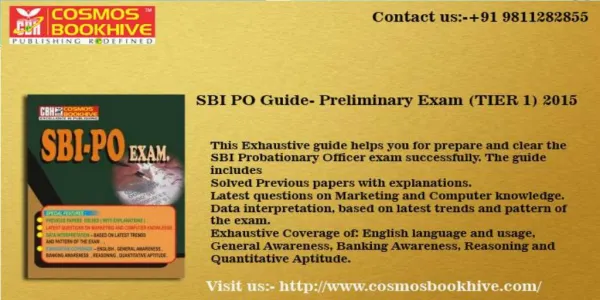 Buy SBI Exam Books Online at Affordable Price