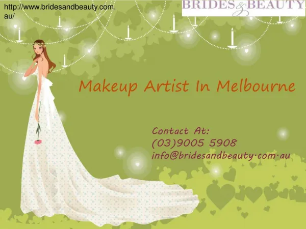 Hair And Makeup Melbourne