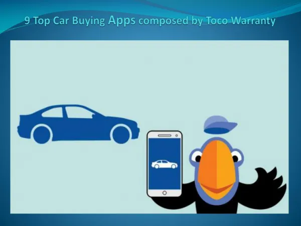 9 Preferred Car Buying Programs composed by Toco Warranty