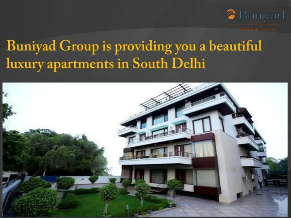 Flats for Sale in South Delhi